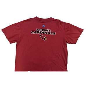 Arizona Cardinals TShirt Sportscore Mens 2XL Red NFL Football Streetwear